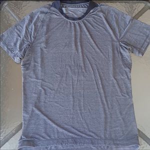 Lululemon Gray Crewneck Athletic Shirt